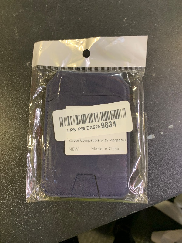 Photo 1 of Cavor Compatible with Magsafe Wallet for Magnetic Wallet for iPhone 17/16 Pro Max/14 Pro/15/14 Plus/13/12 Mag Safe Card Holder,Phone Credit for iPhone 15/13/12,Blue