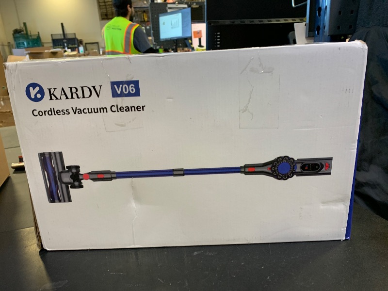 Photo 1 of KARDV Cordless Vacuum Cleaner, 500W/40Kpa Vacuum Cleaners for Home, 60Mins Stick Vacuum with LED Display, Anti-Tangle & Wall Mount Charging, 8 in 1 Lightweight Vacuum for Hard Floors Carpet Pet Hair