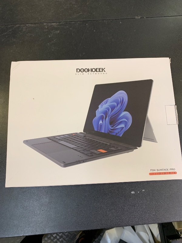 Photo 1 of Doohoeek Surface Pro 11/10/9/8/X 13 Inch Keyboard, Bluetooth Keyboard with Touch Pad & Pen Slot & Lighting Keys Compatible with Surface Pro 13" Copilot+, Ultra-Slim Wireless Keypad for Windows 11