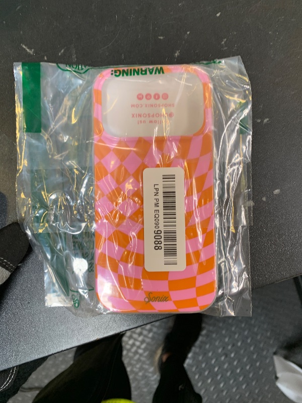 Photo 1 of Sonix Phone Case for iPhone 17 Pro | Compatible with MagSafe | 10ft Drop Tested | Checkmate Pink