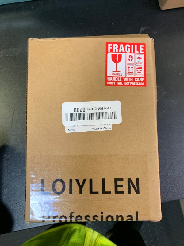 Photo 1 of LOIYLLEN Driver Side Mirror Replacement for Lexus ES350 2007 2008 2009, IS250 2006 2007 2008, IS350 2006 2007 2008 - Left Side Mirror Glass, Rear View Mirrors Glass with Power Heated