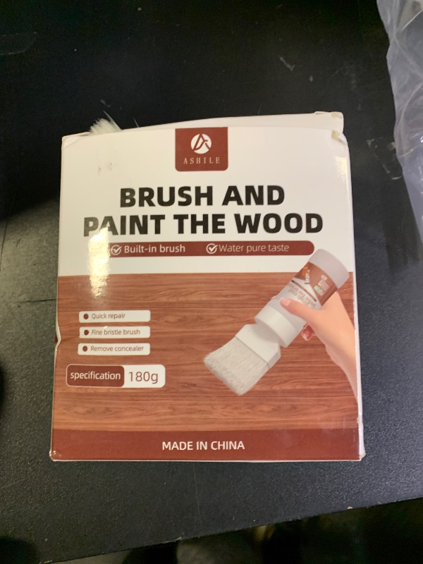 Photo 1 of Anirun Black All-in-One Paint, Touch-Up Paint for Furniture, Cabinets, Wood, Metal, No Sanding, Fast Drying, Water Based, Multi Surface, 6.35 oz