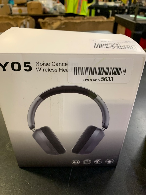 Photo 1 of Y05 Bluetooth Headphones Wireless Over Ear Noise Cancelling with Microphone 48 Hours Playtime, High Sound Quality Foldable Soft Earpads Earphones for Travel-Starlight