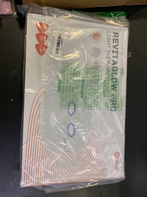 Photo 1 of Lifepro Red Light Therapy Face Mask - LED Light Therapy Mask with 3 Colors for Face and Neck - Portable Skin Care Device for at-Home Facials