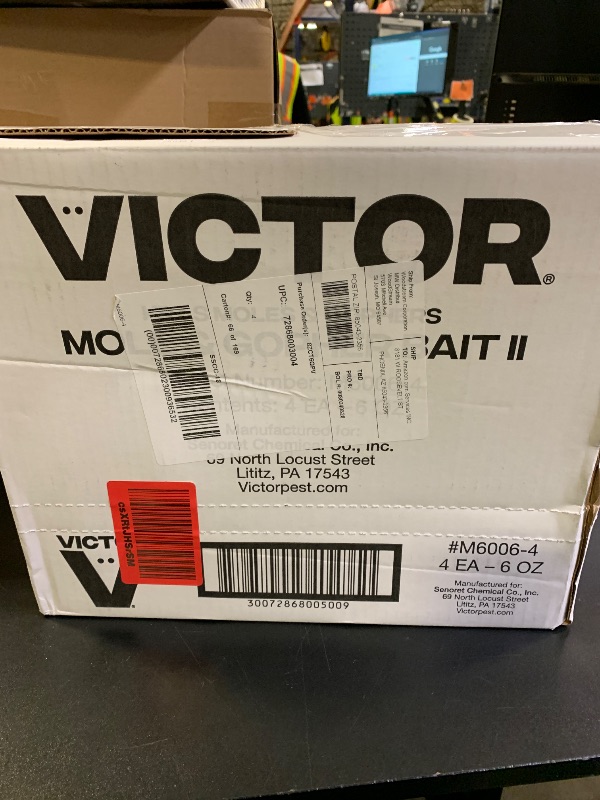 Photo 1 of Victor M6006 Outdoor Mole & Gopher Poison Peanuts, Mole and Gopher Killer Bait, 4 Pack