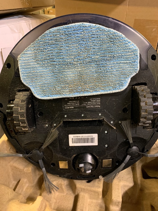 Photo 1 of ZC WAS Robot Vacuum and Mop Combo, 2-in-1 Robot Vacuum Cleaner, Perfect for Pet Hair, Hard Floor and Carpet, Anti-Bump, Anti-Fall, App, Voice and Remote Control