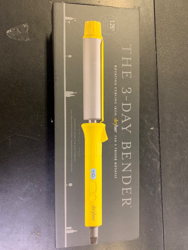 Photo 1 of Drybar The 3 Day Bender Rotating Curling Iron | for Perfect Curls or Waves (1.25 in)