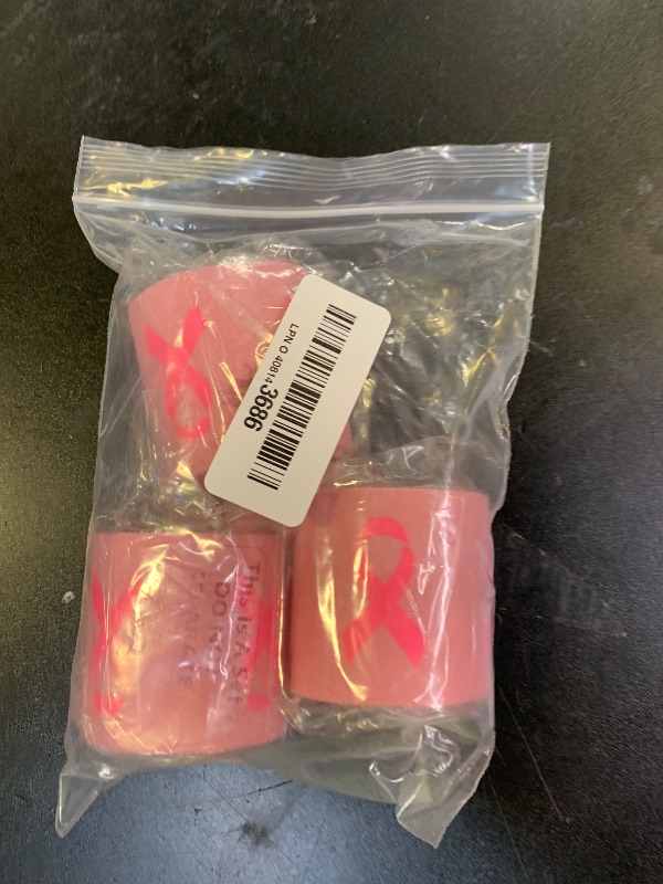 Photo 1 of Threlaco 4 Pcs Breast Cancer Awareness Athletic Tape with Pink Ribbon Sports Tape 2in x 23ft Cotton for Support Breast Cancer Awareness Activities Football Baseball Gymnastics Boxing