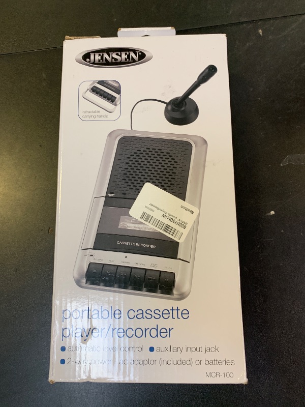 Photo 1 of JENSEN® Cassette Player/Recorder