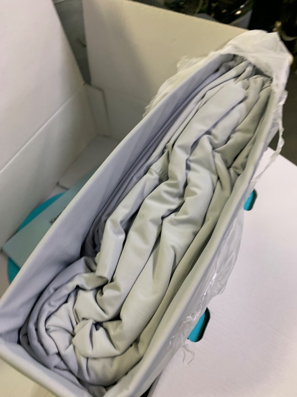 Photo 1 of Breescape Cooling Sheet Set Queen Size - BlendTek™ Dry & Cool Technology for Hot Sleepers and Night Sweats, Q-Max>0.46 Tech, Deep Pocket Up to 18", 360° Elastic Band, Misty Gray