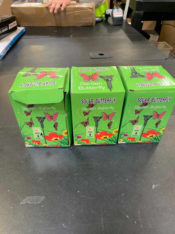 Photo 1 of SOLAR BUTTERFLY 3 PACK 