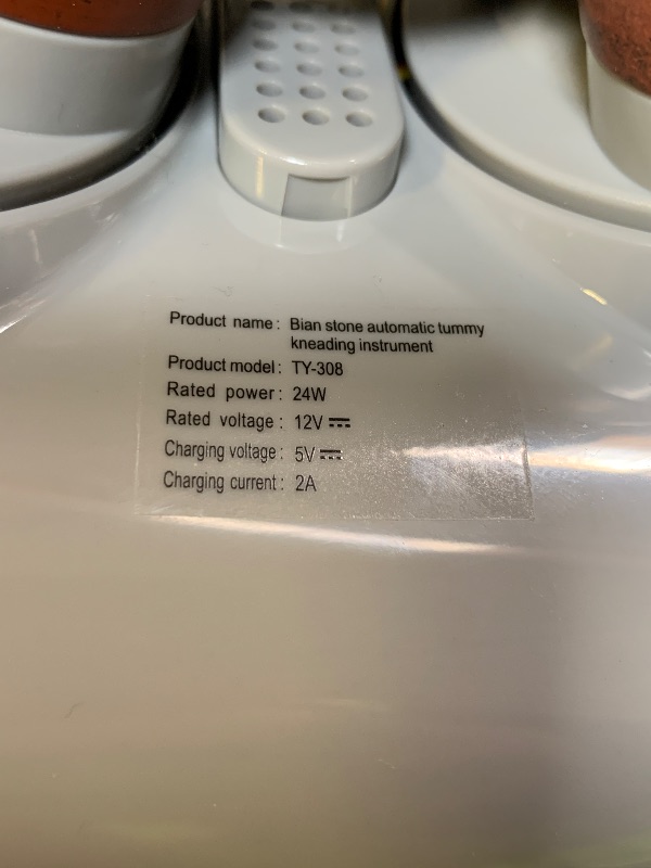 Photo 1 of SORELAX Electric Double Disc Abdominal Cellulite Massager with Heat for Flatulence and Period Cramps, Belly and Stomach Massager for Digestion and Constipation