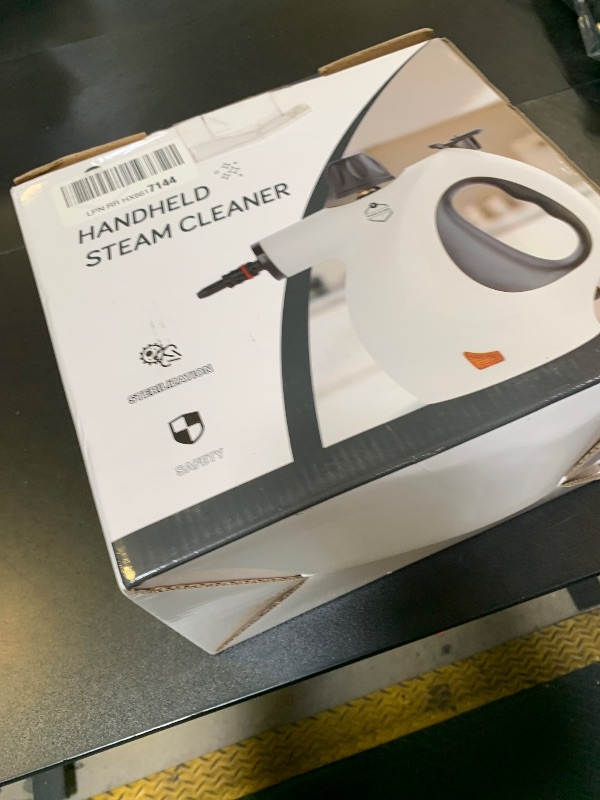 Photo 1 of FANLILING Pressurized Upgraded Handheld Steam Cleaner for Home with 13 pcs Accessories, Chemical-Free Multi-Purpose 450ML Steamer for Cleaning Car, Furniture, Floor, Tile Grout and Home Use