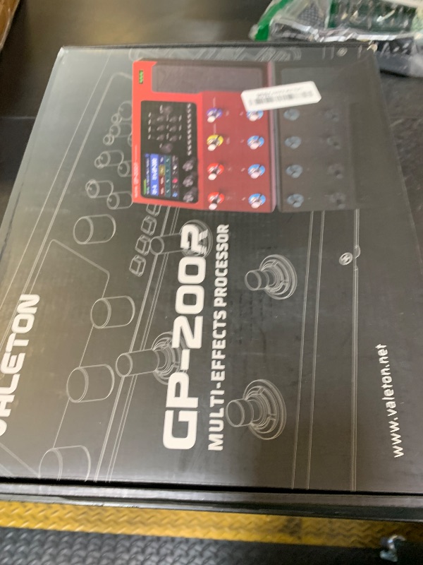 Photo 1 of Valeton GP200R Multi Effects RED + Gig Bag Black Bundle