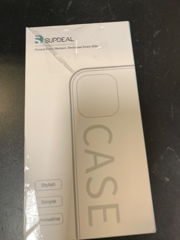 Photo 1 of Supdeal Crystal Clear Case for iPhone 13, [Not Yellowing] [Camera Protection] [Military Grade Drop Tested] Transparent Shockproof Protective Phone Case Soft Silicone Slim Cover, 6.1 inch, Transparent