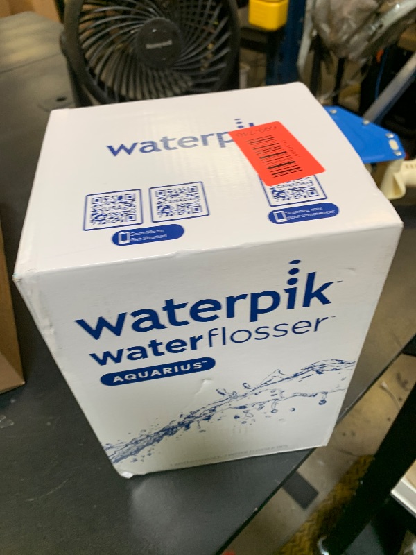 Photo 1 of Waterpik Aquarius Water Flosser For Teeth Cleaning, Gums, Braces, Dental Care, Electric Power With 10 Settings, 7 Tips For Multiple Users And Needs, ADA Accepted, White WP-660, Packaging May Vary