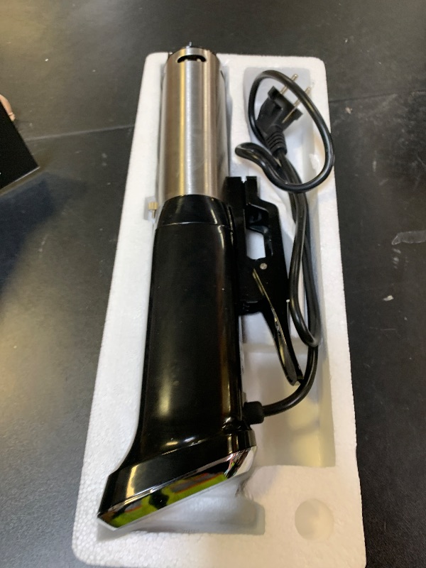 Photo 1 of Sous Vide Cooker Immersion Circulator IPX7 Waterproof, 1800 Watts Vacuum Food Cooker, LCD Digital Display(EU Plug, 220V)