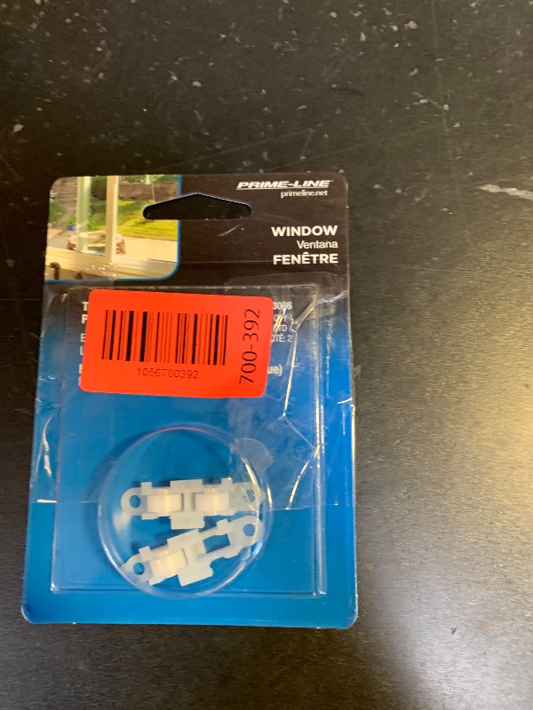 Photo 1 of Prime-Line G 3066 Roller Assembly, 3/8 In., Plastic, Flat Edge, Tandem (2 Pack)