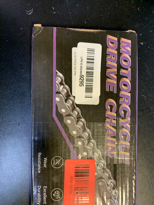 Photo 1 of CILOYU #35 Go Kart Chain 3 Feet 95 Links Replacement for Go Kart Cart Mini Bike Dirt Bike Motorcycle Powersports Parts Accessories with 35 Chain Breaker 5 Master Link