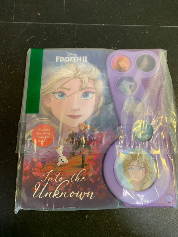 Photo 1 of Disney Frozen 2 Elsa, Anna, Olaf, and More! - Into the Unknown Little Music Note Sound Book - PI Kids (Play-A-Song)