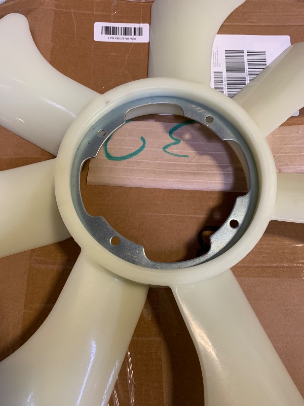 Photo 1 of Engine radiator cooling fan Vehicle type unknown.