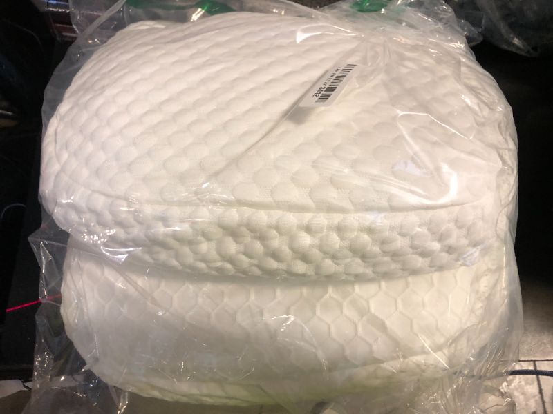 Photo 1 of Pregnancy Pillow Cooling for Sleeping, Detachable and Adjustable Double-Sided Support Maternity Pillow Skin-Friendly for Pregnant Women Back, HIPS, Legs(30°Slope Design Verified by Expectant Mothers)
