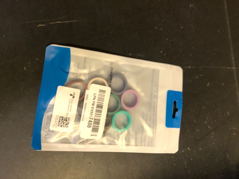 Photo 1 of 10 Pack Ring Cover Compatible with Oura Ring Gen 4/4 Ceramic, Oura Ring Gen 3 Horizon/Heritage, Surport Charging with Cover on, Anti-Scratch Elastic Silicone Ring Protector for Men Women Working Out