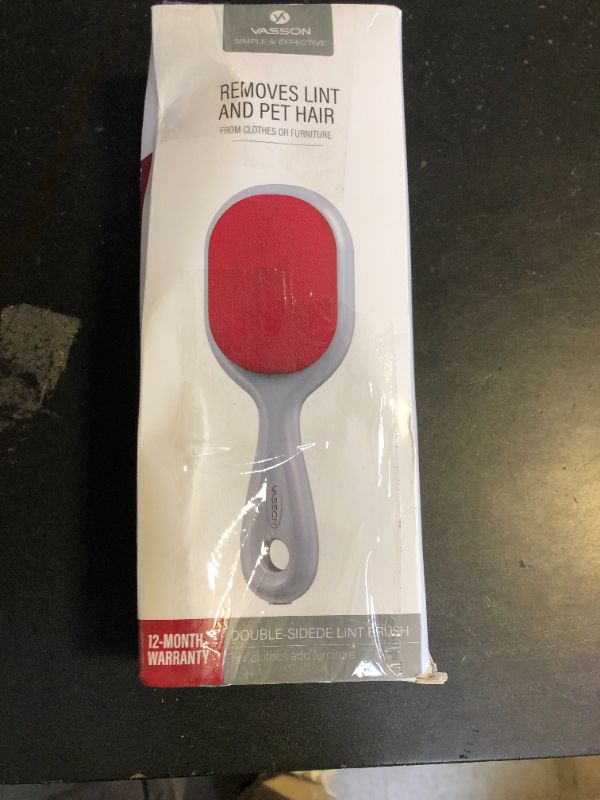 Photo 1 of VASSON Double-Sided Lint Brushes, Classic Velvet Brush for Furniture and Clothing, Ideal for Pet Hair Removal