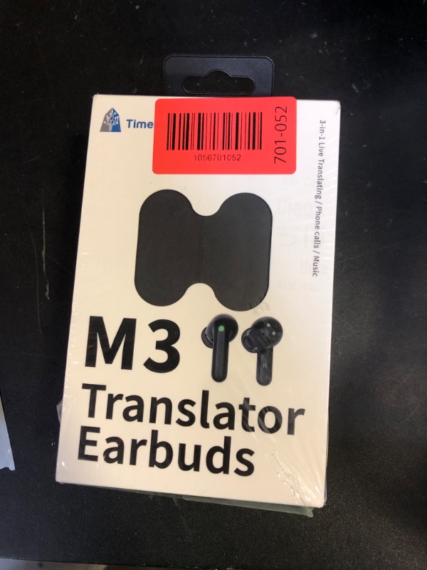 Photo 1 of Timekettle M3 Language Translator Earbuds, Two-Way Translator Device with APP for 40 Languages and 13 Offline Translation Packs, Fast Reaction with Revolutionary Al Semantic Tech, Offline Version