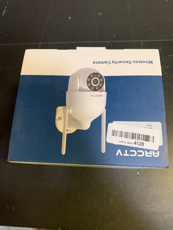 Photo 1 of ARCCTV 2K Security Camera Outdoor, 2.4G/5G WiFi 24/7 Recording Security Camera, 360° PTZ Auto Tracking, Motion Tracking, Full Color Night Vision, Waterproof