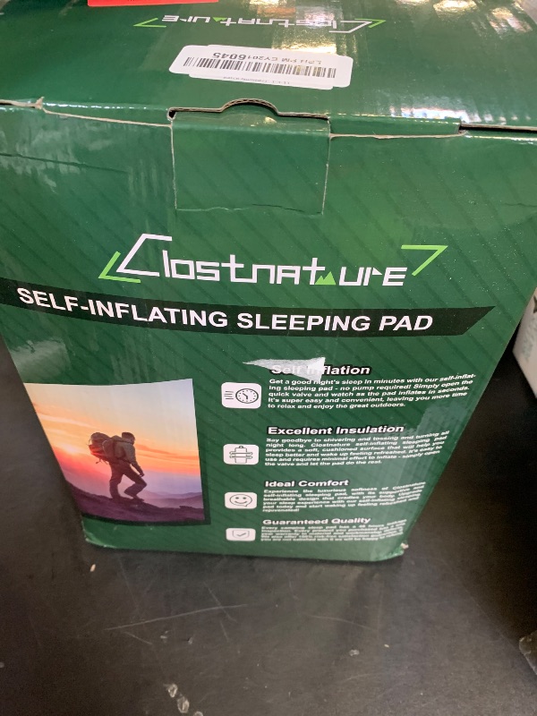 Photo 1 of Clostnature Self Inflating Sleeping Pad for Camping - 1.5/2/3 inch Camping Pad, Lightweight Inflatable Sleeping Mat for Backpacking, Compact Ultralight Foam Air Mattress for Tent, Hammock