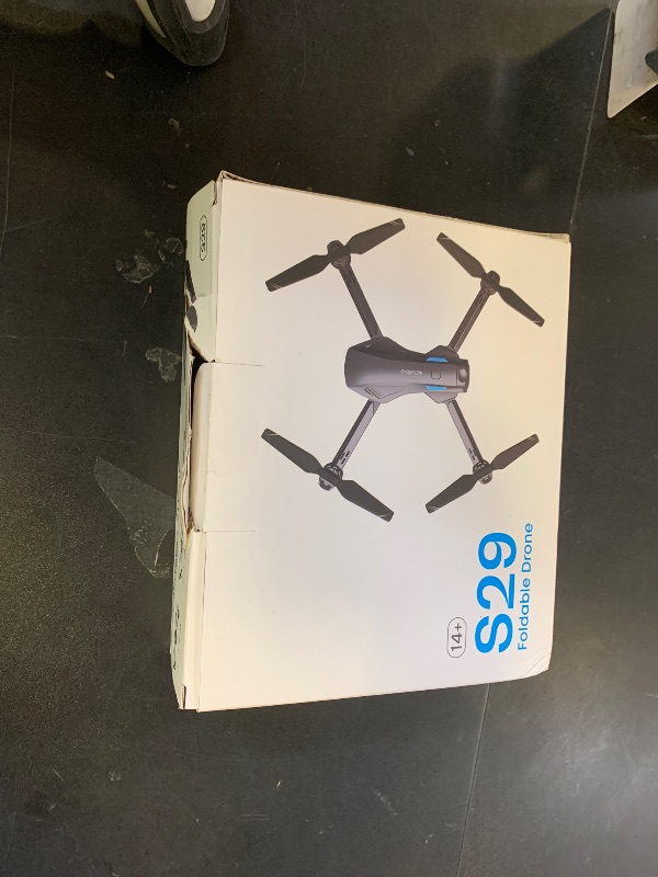Photo 1 of Drone with Camera for Adults, HD FPV Drones with Upgrade Altitude Hold, One-Key Take Off/Landing, Voice Control, Headless Mode, 2 Batteries, Toys Gifts for Teen Boys Girls, Beginner