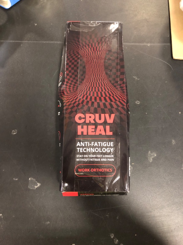 Photo 1 of (New) Work Orthotic Insoles - Anti Fatigue Medium Arch Support Shoe Insert Men Women - Plantar Fasciitis Flat Feet - Relieve Foot Pain - Work Boot Insoles Standing All Day (L, Gray)