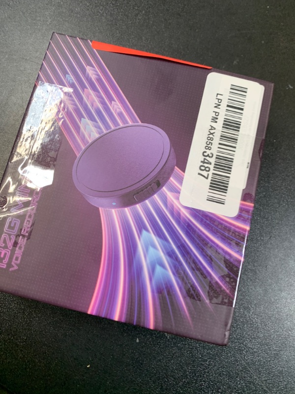 Photo 1 of 132G (9800 Hour) Voice Activated Recorder - Elasound Voice Recorder with AI-Intelligent Triple Noise Reduction, Portable Audio Recorder for Work, Lectures, Meetings, 100H Continuous Recording Device