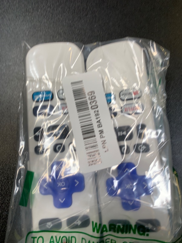 Photo 1 of (Pack of 2) Remote Control Only for TCL Onn Hisense Sharp Philips Westinghouse Insignia Element TLC Roku Smart TV Ruko Ruku Roko Remotes Replacement-1 Year Warranty