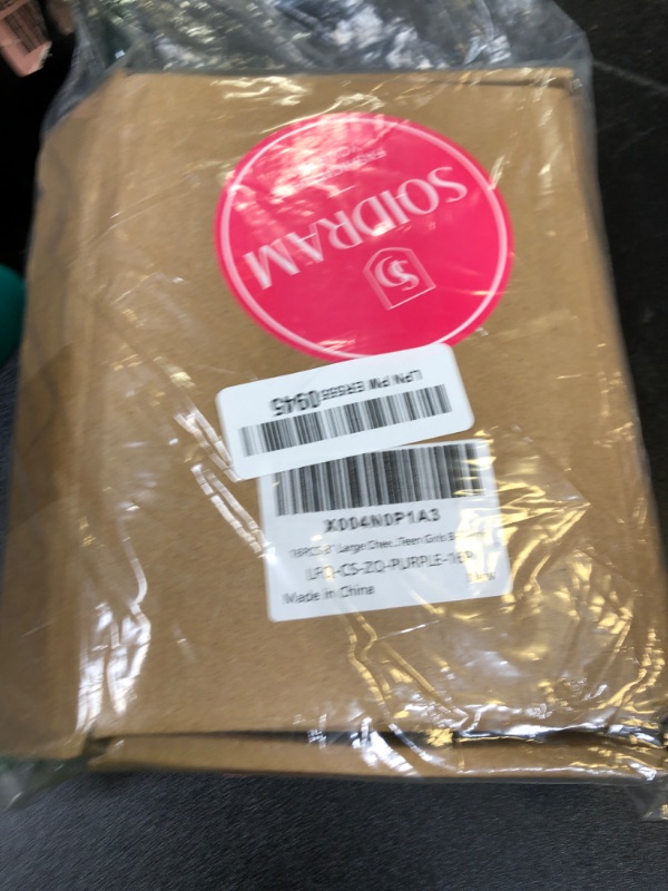 Photo 1 of 16PCS Soccer Bows for Girls 8'' Large Cheer Hair Bows with Elastic Band Soccer Hair Bows for Teen Girls Cheerleading Ponytail Holder for Football Game, Purple