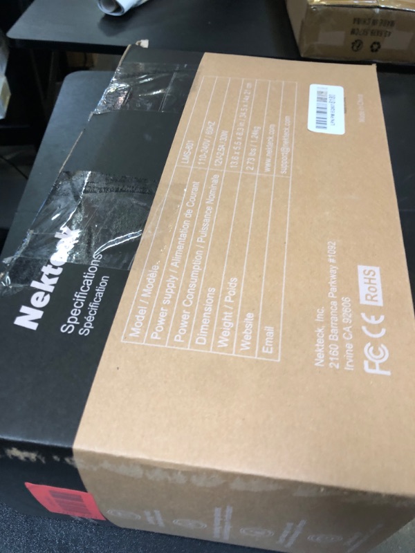 Photo 1 of Nekteck Neck Massager for Pain Relief Deep Tissue, FSA Eligible Shiatsu Back Massager with Heating 3D Kneading Massage Pillow for Shoulder Leg Muscle, Office Home Car Use, HSA Eligible, Plug-in Use