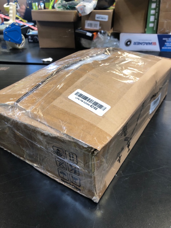 Photo 1 of [Upgraded] Large Under Desk Cable Management Tray, Cinati Cable Management Under Desk No Drill, 28.4" Fabric Cord Hider for Wire Organizer, Cord Organizer for Office, Home - Supports Up to 30lbs Black