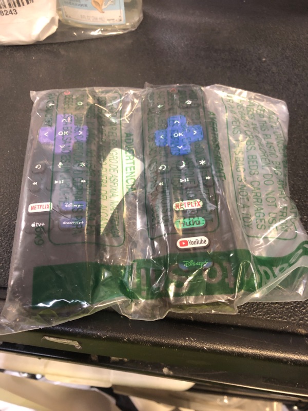 Photo 1 of (Pack of 2) Replacement Remote Control Only for Roku TV, Compatible for TCL Roku/Hisense Roku/Onn Roku/Sharp Roku/Element Roku/Westinghouse Roku/Philips Roku Smart TVs (Not for Roku Stick and Box)