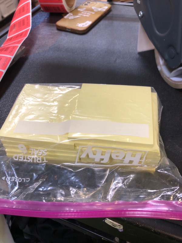 Photo 1 of (16 Pack) Sticky Notes 3x3 in Yellow, Sticky Pads, Recyclable, Self-Stick Pads, Easy to Stick for Home, Office, Notebook