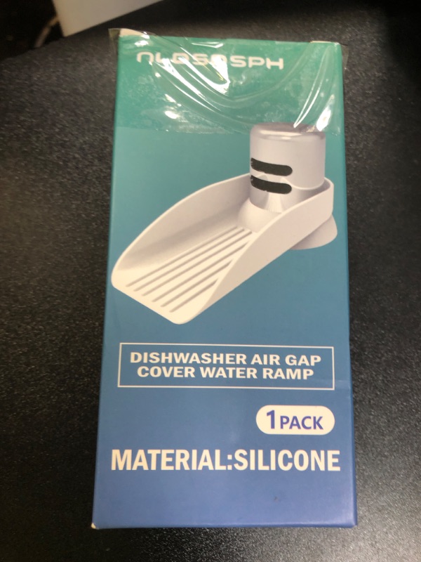 Photo 1 of 1-Pack Dishwasher Air Gap ?Cover Water Ramp Silicone Splash ?Guard, 4° Overflow Spout Extender for Dishwasher,Universal Accessory For Dishwasher Air Gap,Replacement Dishwasher Air Gap(Grey)