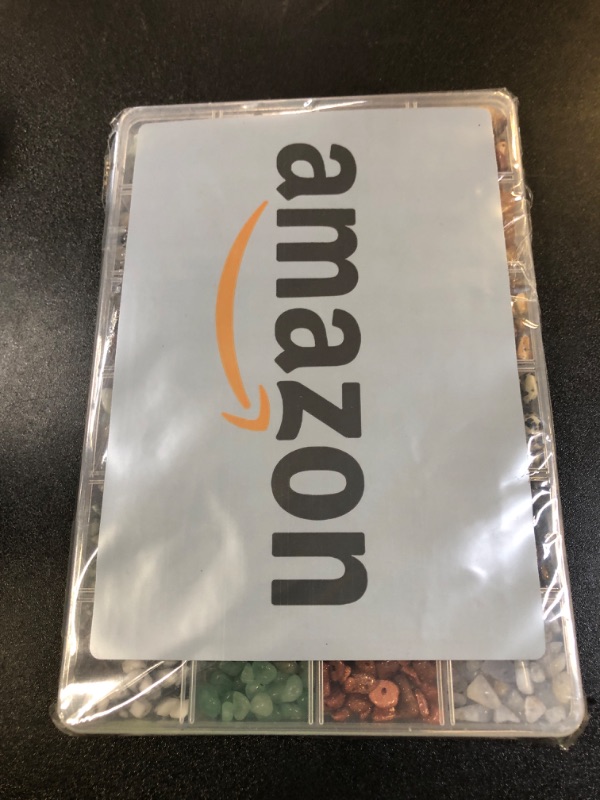 Photo 1 of Maonewque Gemstone Chips Beads DIY Jewelry Making, Healing Engry Crystals Polishing Crushed Irregular Shaped Beads with Box(24 Material-3)