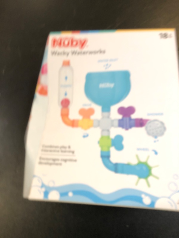 Photo 1 of Nuby Wacky Waterworks Pipes Bath Toy - Baby Bathtub Toy with Interactive Features for Cognitive Development