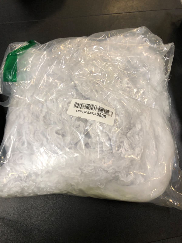 Photo 1 of 1000 sqft Spider Webs Halloween Decorations Bonus with 30 Fake Spiders, Super Stretch Cobwebs for Halloween Indoor and Outdoor Party Supplies