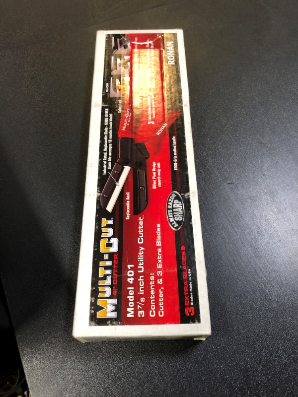 Photo 1 of Ronan Multi-Cut 401 Cutting Tool - Wood, Box, Branch, Plant, Plastic, Rope, Leather, Linoleum, Rubber Cutter, DIY Utility All Purpose Multi-Cutting Device