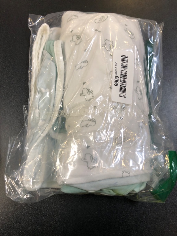 Photo 1 of 3-Pack Organic Baby Swaddle Sleep Sacks - Swaddles for Newborns, Infant 0-3 Months, Baby Girls, Boys, Soft & Snug Newborn Sleep Sack, Nursery Swaddling Blankets (Bunnies)