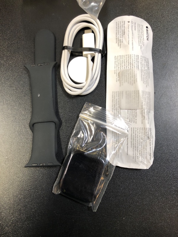 Photo 1 of Apple Watch Series 10 [GPS 46mm case] Smartwatch with Jet Black Aluminum Case with Black Sport Band - M/L. Fitness Tracker, ECG App, Always-On Retina Display, Water Resistant