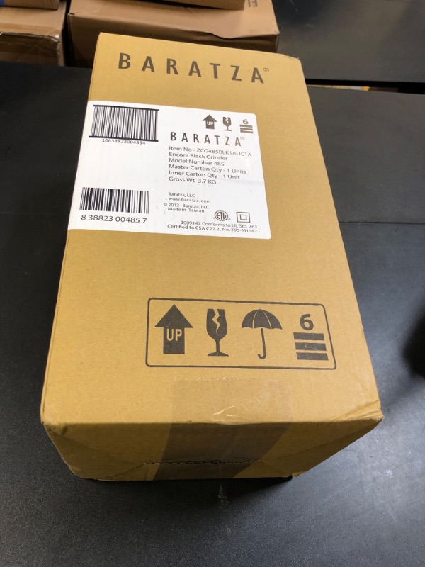 Photo 1 of Baratza Encore Coffee Grinder ZCG485BLK, Black