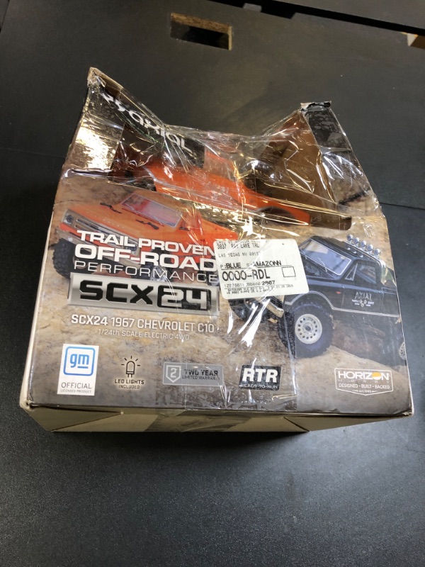 Photo 1 of Axial RC Truck 1/24 SCX24 1967 Chevrolet C10 4WD Truck RTR (Comes with Everything Needed to Run), Orange, AXI00001V2T3