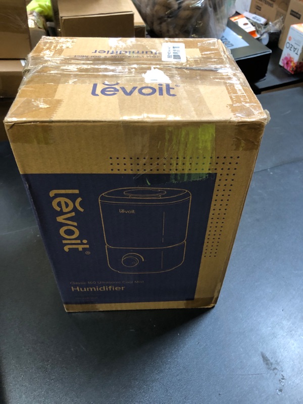 Photo 1 of LEVOIT Top Fill Humidifiers for Bedroom, 2.5L Tank for Large Room, Easy to Fill & Clean, 28dB Quiet Cool Mist Air Humidifier for Home Baby Nursery & Plants, Auto Shut-off and BPA-Free for Safety, 25H